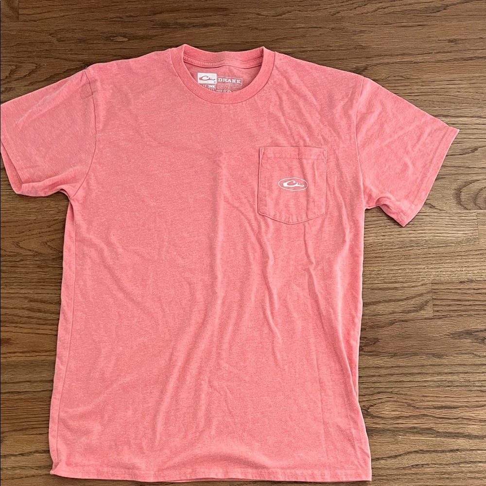Drake Men's Coral Short Sleeve Tee